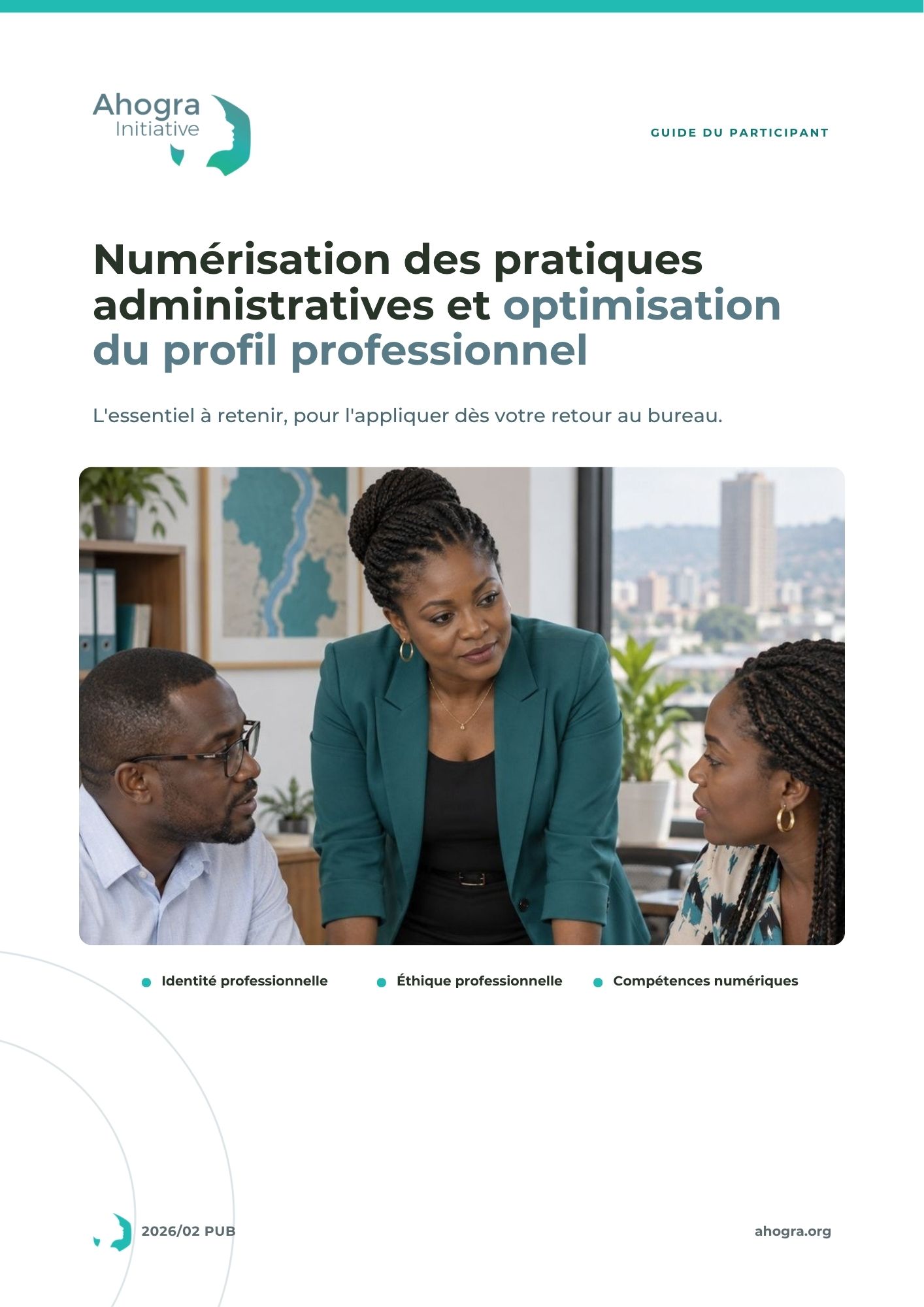 Couverture du guide du participant OPTIMUM